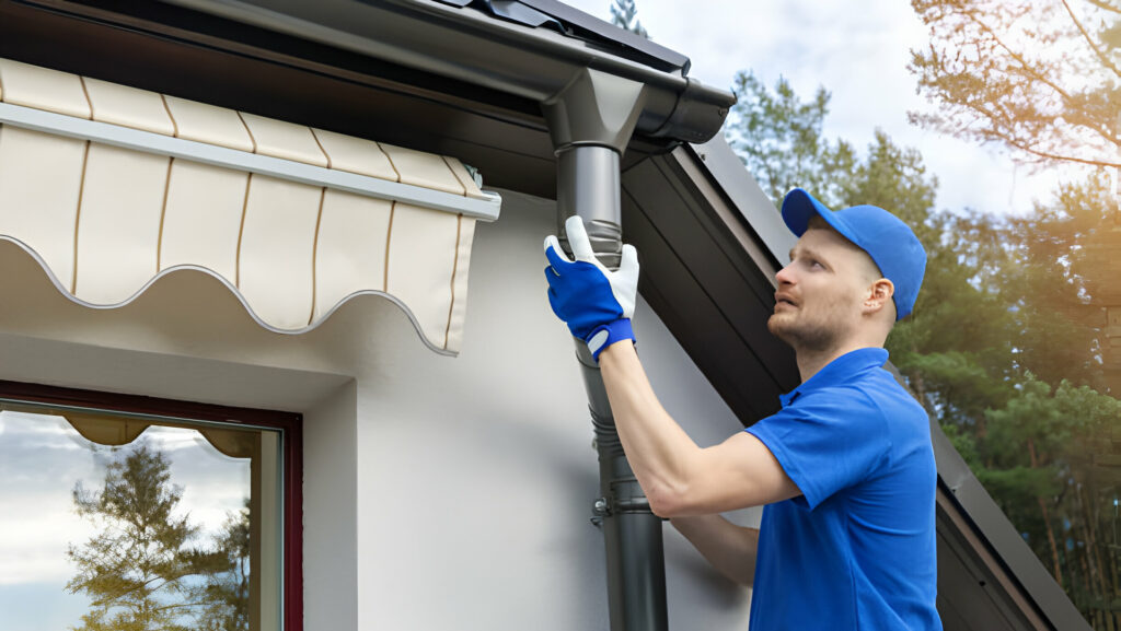 How-To-Attach-Gutter-To-Metal-Roof